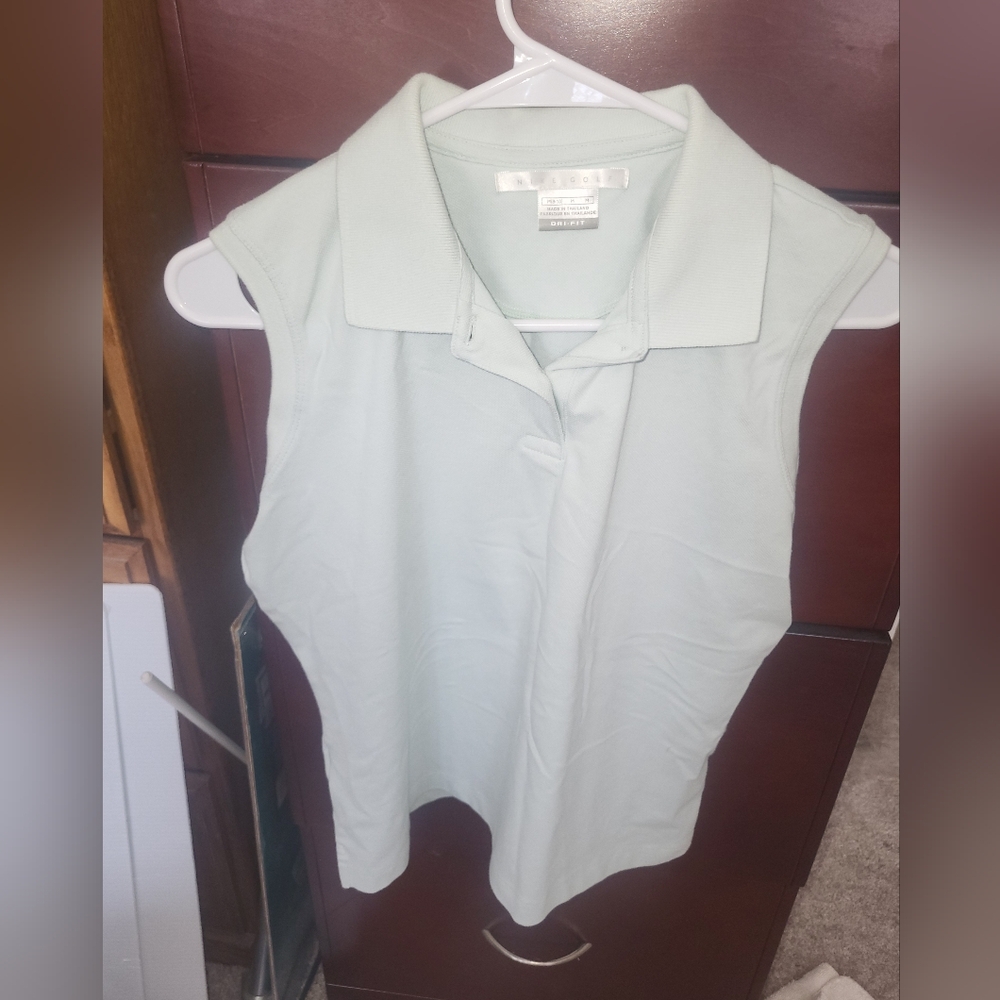 NIKE Golf Sleeveless Polo Top